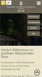 Mobile Screenshot of hotel-stoos.ch